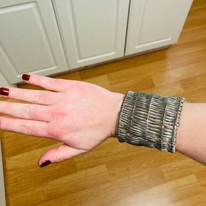 New 💫 Silver Cuff Bracelet